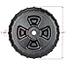 Extreme Max 3005.3729 Heavy-Duty Plastic Roll-In Dock/Boat Lift Wheel - 24