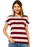 Street One Shirt ärmellos mit Rundhalsausschnitt und Streifen
