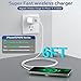 Magnetic Wireless Charger for iPhone 16 15 Wireless Charging,Fast Mag-Safe Charger 2Pack 6FT with Apple USB C Charging Block for iPhone 16 Pro Max/16Pro/15 Pro/16/15/14/13/12/Plus/AirPods 3/2/Pro 2