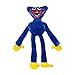 Becogood 1m de 1,5 m Jouet en Peluche de Pavot, Huggy Wuggy Horror Jeu Poupée, Jouet de poupée Monster, Fan Jeux Cadeau d'anniversaire for la Saint Valentin (Color : Blue, Size : 150cm)