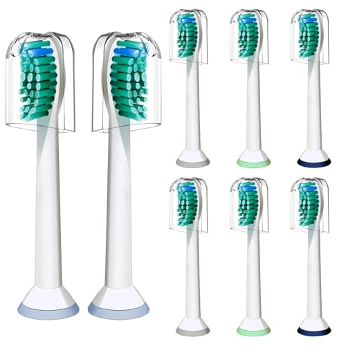 Replacement Toothbrush Heads for Philips Sonicare Replacement Heads, Electric Toothbrush Head Compatible with Phillips Sonicare, Electric Toothbrush Head for DailyClean, Pack of 8