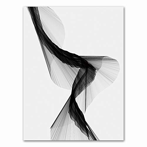 Image pour salon moderne : triptyque de toile abstraite haut de gamme - 4