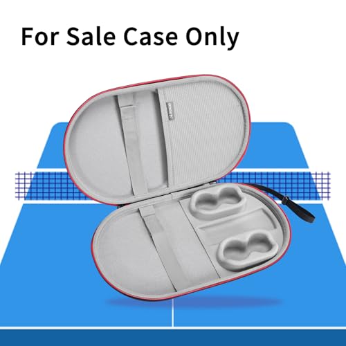 Pala ping pong protegida con la funda hexagonal rígida antichoque 3