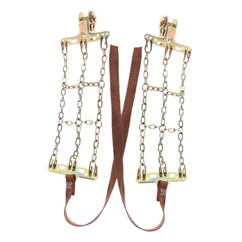 Cabilock Emergency Car Snow Chains for Ice 2 Pack Tire Chain Set for Suvs Pickup Trucks