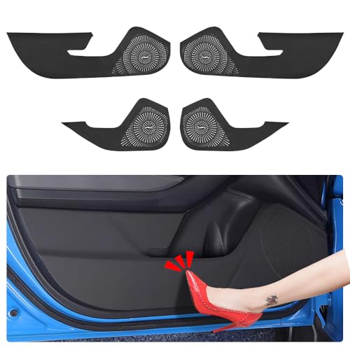 J131SXC000 - Door Scuff Protector - 2019-2024 Subaru Ascent 6 LUNQIN Car Door Anti Kick Pad for Subaru Crosstrek Accessories 2024 2025 2026 Protector Mat Dirty Collision Stickers Interior
