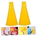 LAPYAPPE 2Pcs Cheer Megaphone Durable Noisemaker for Party Sports Matches Concerts Essential Cheering Prop for Outdoor Activities Fan Engagement