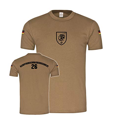 Hélicoptère BO-105 T-shirt Tropen Vert Large pour Randonnée et Outdoor
