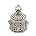 Guardian Bell Guardian Firefighter Fire Hydrant Motorcycle Biker Luck Gremlin Riding Bell or Key Ring, Silver