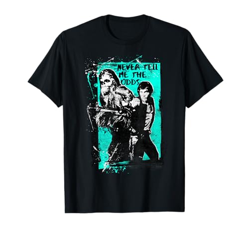 T-shirt Star Wars Han and Chewie parfait pour les soirées cinéma et conventions Geek