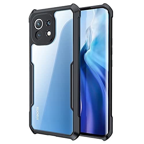 Plus 360 Degree Protection Black Border Back Cover for Mi 11 Lite NE 5G - Black (B09WYNYMHH) Amazon Price History, Amazon Price Tracker