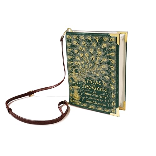 Image of Clutch Purse Large, Book Shaped Crossbody Bag, Vegan Leather Book Wallet, Book Lover Gift Handbag, Shoulder Bag