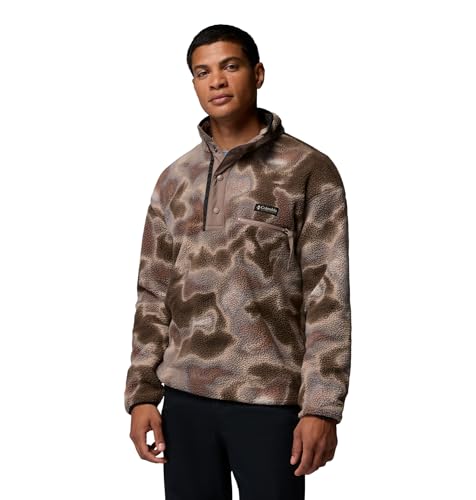 Image of Columbia Helvetia II Printed Half Snap Fleece