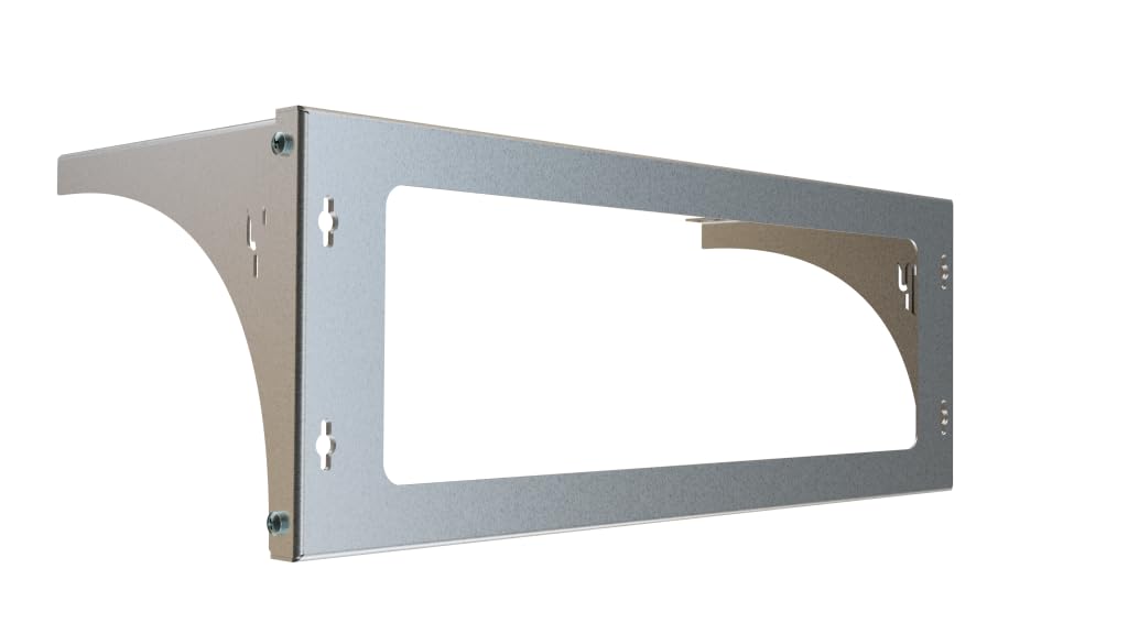 Stalflex Wall Mount Network Rack 19 inch 4U - Server Rack Made of Steel - Network Equipment Rack & Cabinet - 176lbs/80kg Weight Capacity - compatible with Rack network equipment