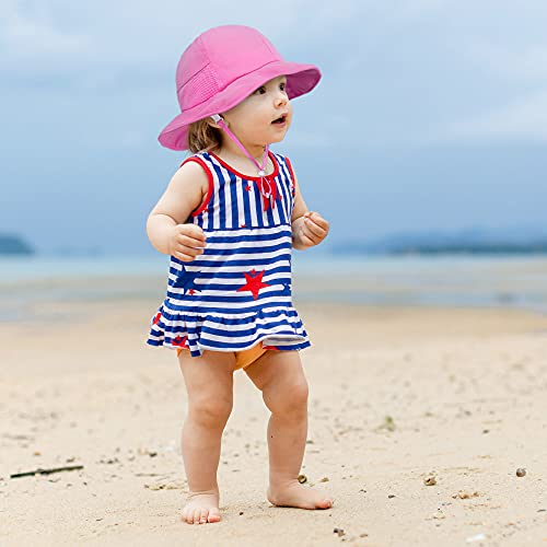 SimpliKids Kid's Sun Hat 50+ UPF Sun Protective Wide Brim Sun Hat2