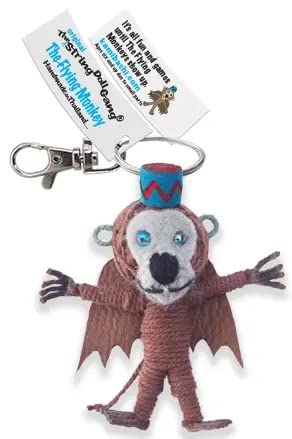 KamibashiFlying Monkey Original String Doll Gang Keychain Clip
