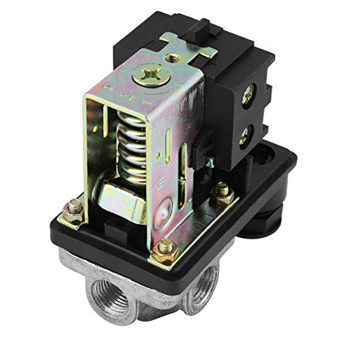 Commutateur de compresseur d'air-Samfox 240V 16A pressostat de compresseur d'air Commutateur de compresseur d'air Commutateur de compresseur d'air à 4 Ports