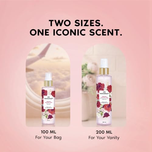 Image of Nykaa Wanderlust English Country Rose Travel-size Perfume Hair & Body Mist 100ml | Long-Lasting Floral Fragrance | Rose & Fresh Lily | Lightweight, Non-Sticky