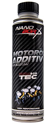NANOBORX Aditivo para aceite para Motor, recambio, 500 ml, con Nano Tecnología para más potencia,