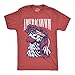 Funny Fourth of July Shirt for Men – Americawww Bald Eagle Graphic – Soft Poly Cotton Patriotic Tee – Independence Day Outfit for USA Humor and BBQ Fans - Red M