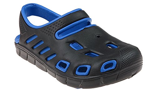 Capelli New York Boys Two Tone Injected Eva Closed Toe Sandal with Backstrap