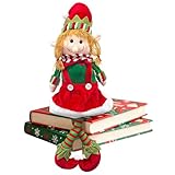 【Lutins de Noël】Ces lutin farceur ne sont pas seulement de charmantes décorations pour bureaux, canapés, étagères, cheminées et tables de chevet, mais aussi de parfaits ornements pour le sapin de Noël, apportant une ambiance chaleureuse et joyeuse aux fêtes de fin d'année.
