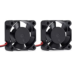 Ventilador 30X30X10 GDSTIME Ventilador de refrigeración sin escobillas 3010 DC de 30 mm x 10 mm, ventilador de 5 V y 30 mm, disipador de calor para reemplazo de ventilador DIY (paquete de 2)