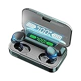 Wireless Earbuds Headphones, Bluetooth 5.0 Sport Earphones with Wireless Charging Case, IPX7 Waterproof Deep Bass Earbuds Touch Control, Built-in Dual-Mic 3D Stereo Noise Canceling Headsets