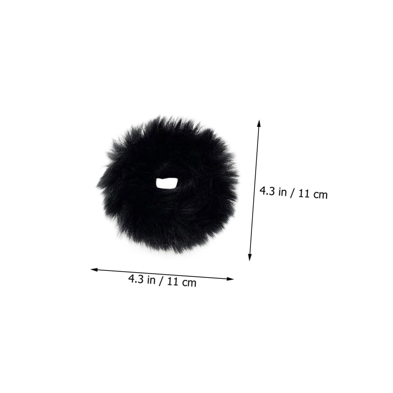 Homoyoyo 30 Piezas de Anillos Elásticos de Felpa Cabello para Mujer y Niña Buena Elasticidad y Diseño Sencillo para Uso Diario y Peinados Elegantes