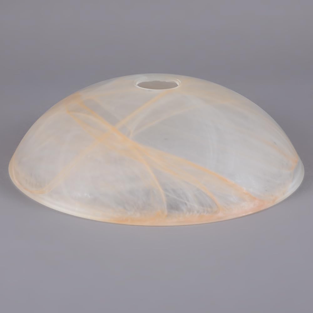 Lampenglas Amber Pendelleuchte Ø 300mm Ersatzglas Lampenschirm Glasschirm Leuchtenglas E27