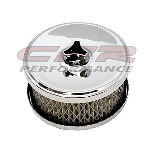 Cobra-Tek Replacement For 4" Open Style Air Cleaner Set 1BBL 2BBL With 2 5/8" Neck