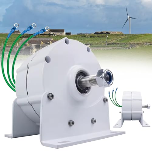 Turbina eólica vertical de 12000W y bajas RPM con controlador de carga para electricidad
