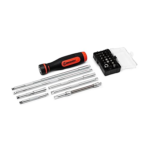 Crescent 39 Piece Ratcheting Bit Driver Set - CRBSDS39PC