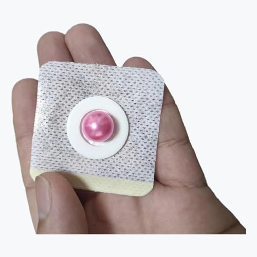 Ball-Shape Belly Button Plug Post Tummy or Umbilical Hernia Repair Soft Silicone or Liposuction After Trainer Liposuction Tummy Tuck（6 Different Sizes, 2 of Each + 24pcs Medical Tape)(Pink)2