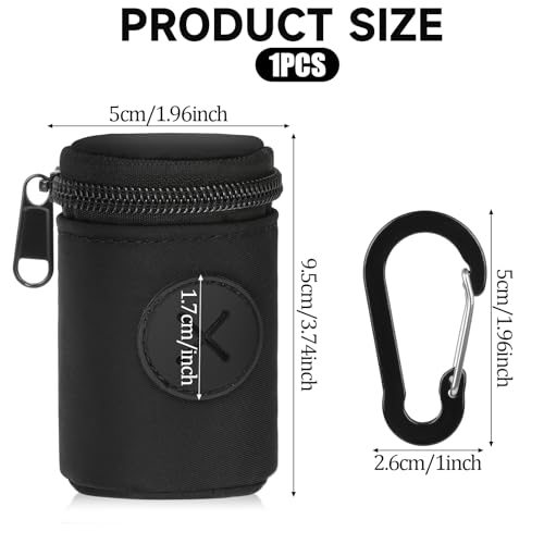 Spender Für Hundekotbeutel Dispenser, Kotbeutelspender Pet Poop Tasche Halter Universal Dog Bag Poop Dispenser Mit Reißverschluss, Haustierhundekotbeutelspender Für Hunde Outdoor Spaziergänge, Schwarz