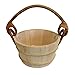 Northern Lights Group Pine Sauna Bucket - Rattan Handle - 4L