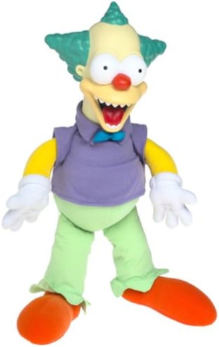 The Simpsons Bart Simpson's GOOD / EVIL KRUSTY THE CLOWN Talking Doll as seen in Treehouse of Horror Episode