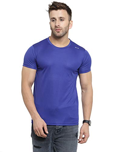 Image of AWG ALL WEATHER GEAR Men's Round Neck Half Sleeves, Lightweight Quick Dry Regular Dry Fit Sports T-shirt