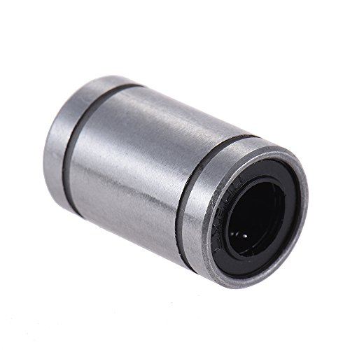 Anself 4pcs LM8UU 8 milímetros Dentro Dia Rubber Ball Linear Rolamento Bucha para RepRap i3 Printer