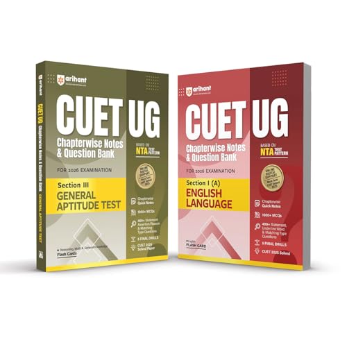 Arihant CUET UG 2026 General Aptitude & English Language Combo | ...