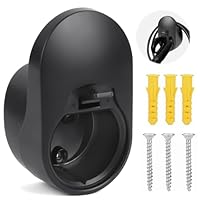Adiwo Wallbox Ladekabel Typ 2 Wandhalterung, für EV Ladegerät Typ 2 Holder Halterung Wallbox Zubehör, für Type 2 Wallbox Ladestation Kabel und Ladegerät Schwarz