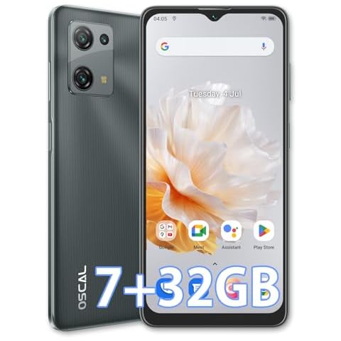 OSCAL C30 Android Smartphone with 12MP Camera Cover