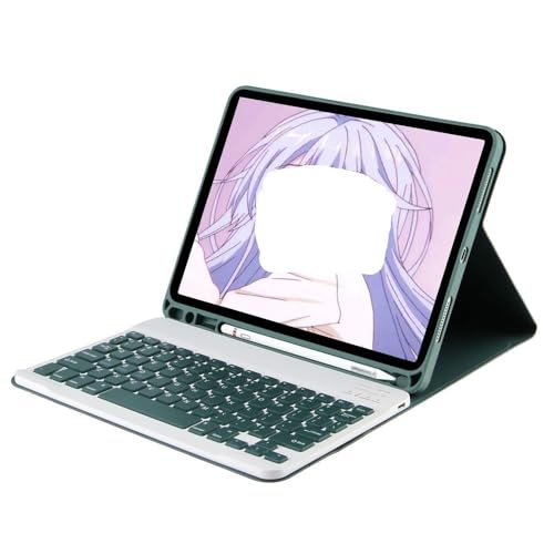 Étui clavier Samsung Galaxy Tab S11 Ultra 14.6 avec support stylet vert