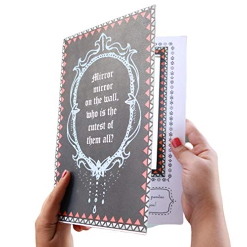 Image of Oye Happy - Enchanted Mirror - Best Greeting Card with Mirror for Siblings /Friend /Girlfriend /Boyfriend /Fiance to Gift on Birthday