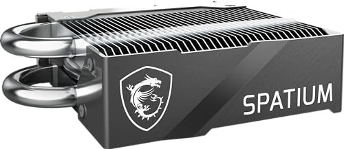 MSI SPATIUM M570 Pro PCIe 5.0 NVMe M.2 2TB FROZR - Disque SSD Interne 2 to avec radiateur, PCIe 5.0 NVMe M.2, Lecture 12400 MB/s & Écriture 11800 MB/s, 3D NAND, Garantie 5 Ans (1400 TBW)