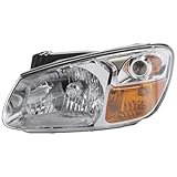 Azoeparts Headlight Head Light Lamp for Kia Spectra 2007 2008 2009 KI2502128 KI2503128 (Left Driver Side)