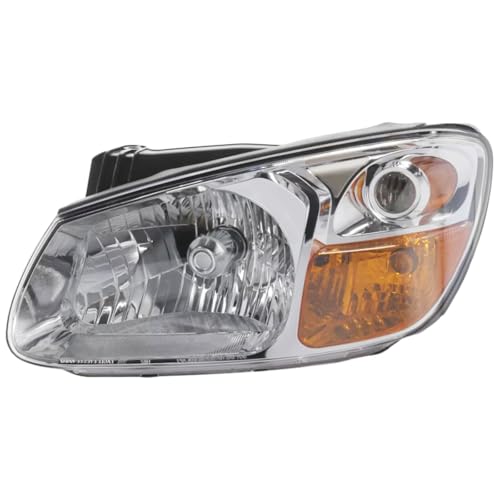 Azoeparts Headlight Head Light Lamp for Kia Spectra 2007 2008 2009 KI2502128 KI2503128 (Left Driver Side)
