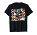 CCMA Certified Clinical Medical Assistant Groovy Retro T-Shirt