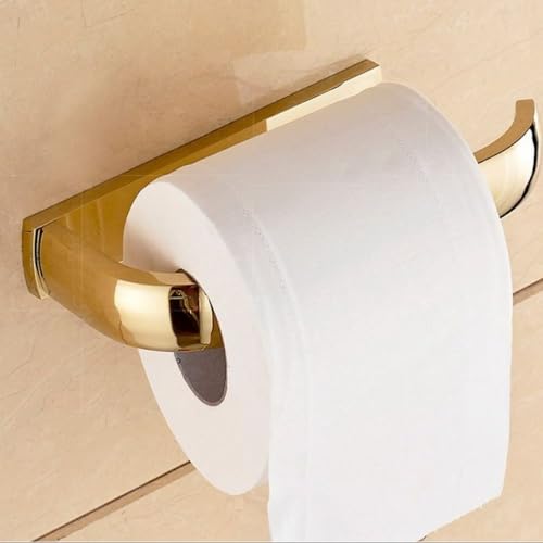 Optimiser le rangement wc et douche avec ce kit accessoires dorés - 3