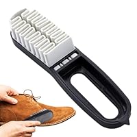 Adul 2-in-1 Soft Bristles Shoe Cleaning Brush for Sneakers Shoe Care Brush for Handbags, Wallets, Jackets, Sofa, Care, Maintenance, Stain Removal