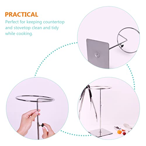 BESTonZON Household Tong Stand Wear-Resistant Clip Holder Kitchen Accessory for Countertop and Cooking Utensils Stable Convenient Food Clip Rack 9.44X7.08X5.9 Inches by BESTonZON - Image 7